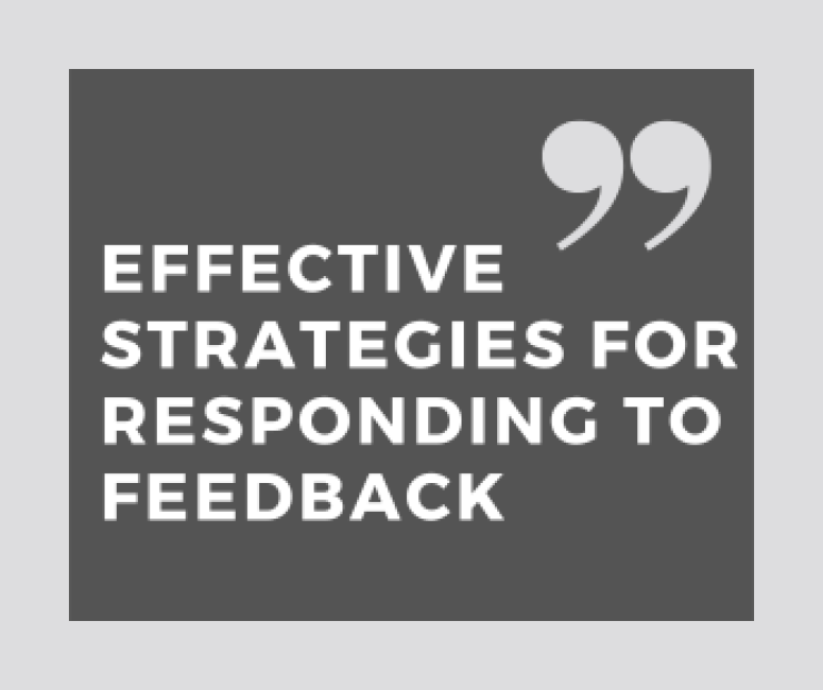 Effective Strategies For Responding To Feedback